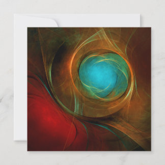 Padrão Legal de Abstrato de Arte Fina Azul Moderna