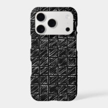 Padrão Legal de Design em Preto e Branco