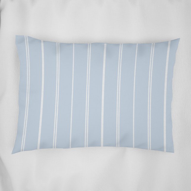 Padrão Listrado Minimalista Moderno Azul Claro Bra (Criador carregado)