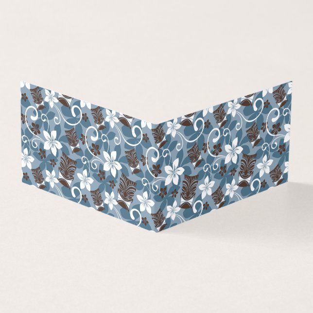 PADRÃO LUAU TIKI (AZUL) (Exterior)