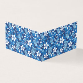 PADRÃO LUAU TIKI (AZUL BRILHO)