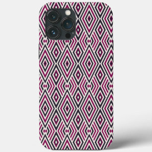 Padrão magenta e azul