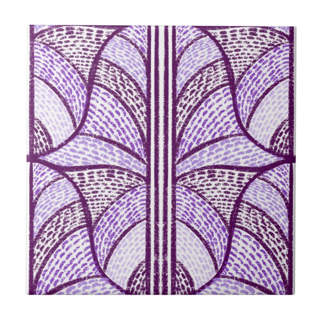 Padrão Mágico Roxo do Mediterrâneo (Frente)