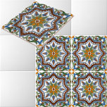 Padrão Majolica Italiano Repro<br><div class="desc">Este padrão melhorado digitalmente foi derivado de uma antiga ilustração de cerca de 1890 a cerca de 1920 do padrão majolica italiano. Você pode personalizar a cor de fundo.</div>