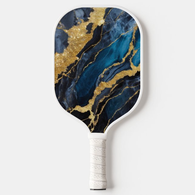 Padrão Marble Azul com Dourado (Front)