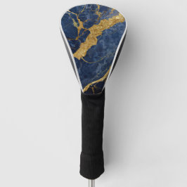 Padrão Marble Azul com Dourado