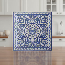 Padrão Mediterrâneo Pat#11 Azul Marfim ID1195