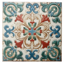 Padrão mediterrânico italiano Vintage