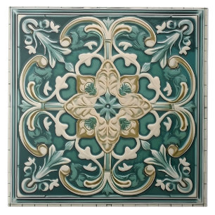 Padrão mediterrânico italiano Vintage