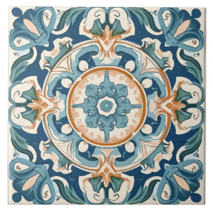 Padrão mediterrânico italiano Vintage