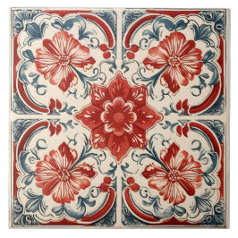 Padrão mediterrânico italiano Vintage