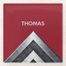 Padrão metálico Elegante monograma