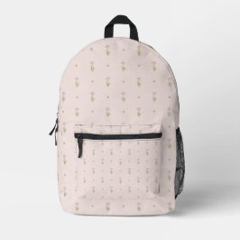 Padrão Minimalista de Flores Silvestres com Pontos