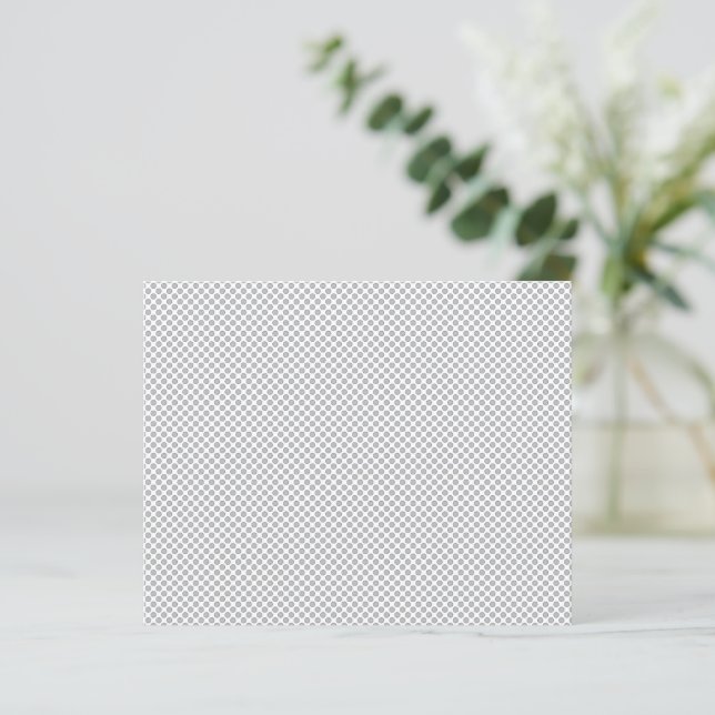 Padrão mínimo de Bolinhas da Cinza (Em pé/Frente)