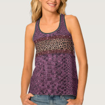 Padrão misto de snakeskin de ameixa rosa