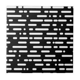 Padrão moderno de abstrato preto e branco l Elegan