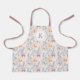 Padrão moderno de animais da floresta