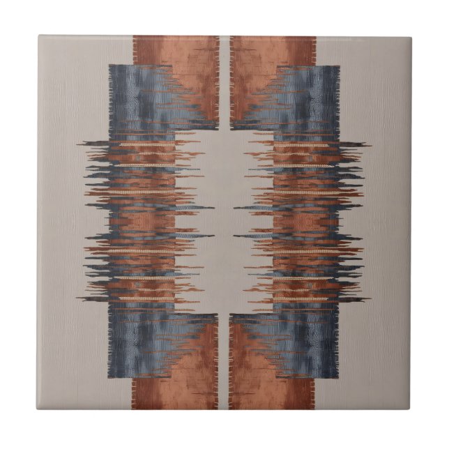 Padrão moderno de inclinação e ferrugem (Frente)