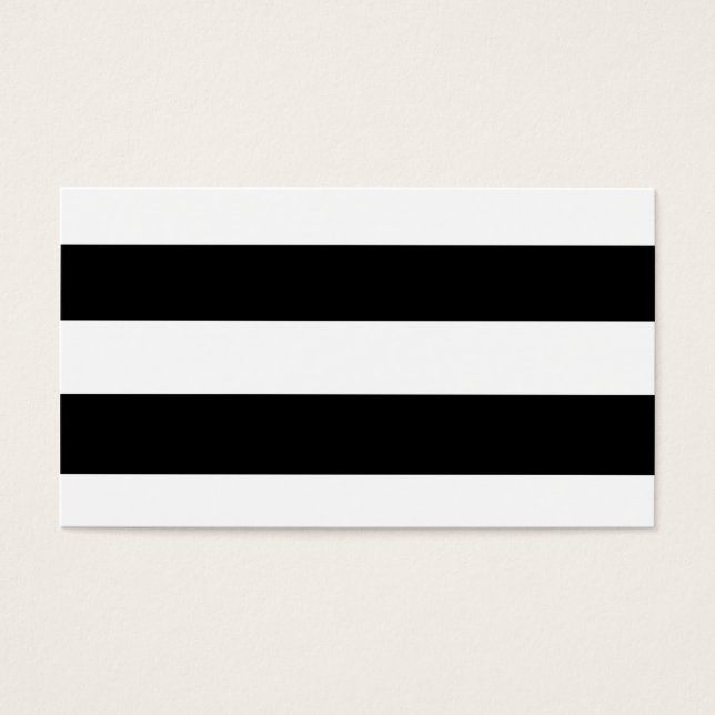Padrão Moderno de Stripes Brancas Pretas (Frente)
