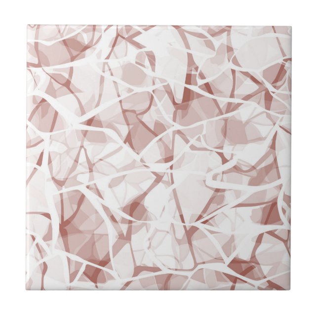 padrão moderno elegante abstrato bege branco    (Frente)