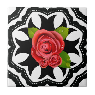 Padrão Moderno Floral Floral Elegante Na moda Româ