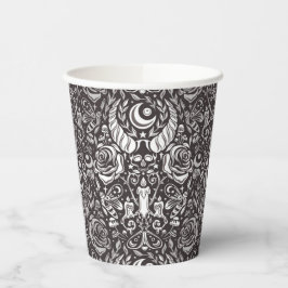 Padrão monocromático gótico