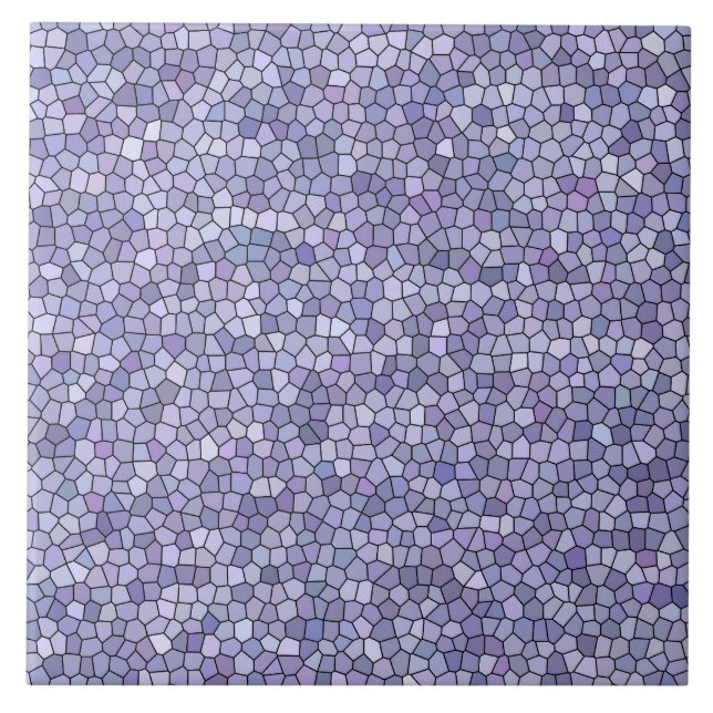 Padrão Mosaico Roxo (Frente)