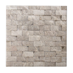 Padrão Mosaico Trendy Faux 3D Stone Brick