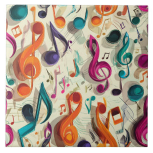 Padrão Musical Colorido