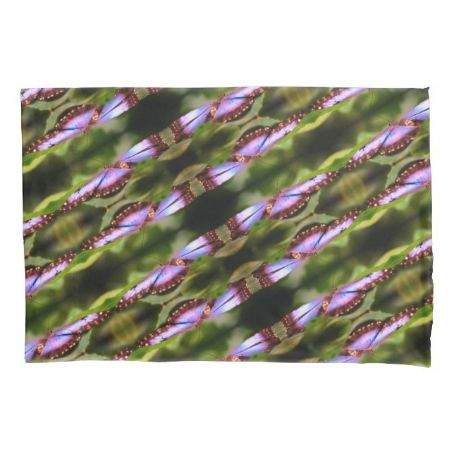 Padrão Natural de Fechamento da Borboleta Azul (Frente)