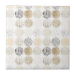 Padrão neutro do círculo do Abstrato<br><div class="desc">Padrão neutro do círculo do Abstrato. Artista: June Erica Vess. ID da imagem: 150363D.</div>