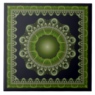 Padrão oriental fratural azulejo cerâmico
