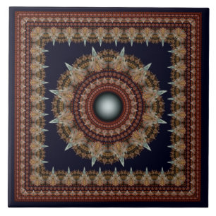 Padrão oriental fratural azulejo cerâmico