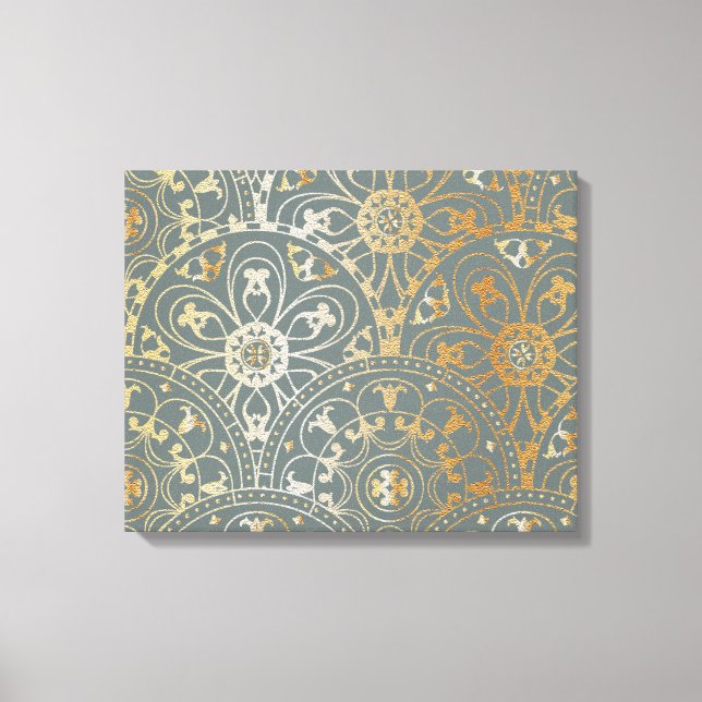 Padrão Oriental Mandala - Canvas (Frente)