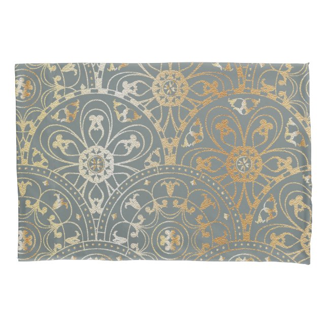 Padrão Oriental Mandala - Pillowcase (Frente)