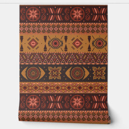 Padrão Ornamental Moderno Terracotta Tribal