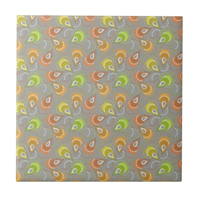 Padrão Paisley. (Frente)