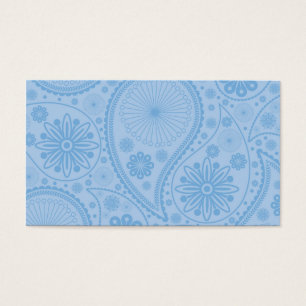 Padrão paisley azul