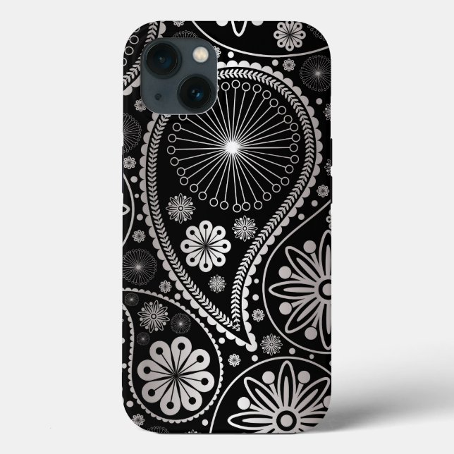Padrão paisley de prata (Verso)