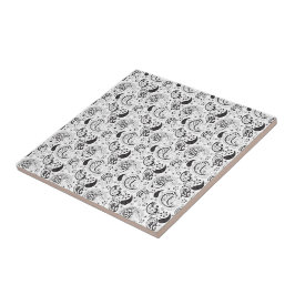 Padrão Paisley Preto e Branco – Arte Textil Elegan