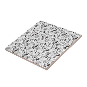 Padrão Paisley Preto e Branco – Arte Textil Elegan