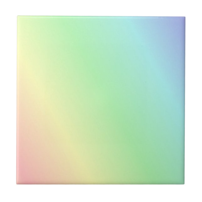 Padrão pastel multicolorido (Frente)