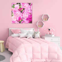 Padrão Pêonias Rosa