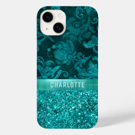 Padrão Personalizado de Brilho Floral Moderno Femi