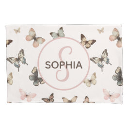 Padrão Personalizado De Monograma Da Menina Cuta