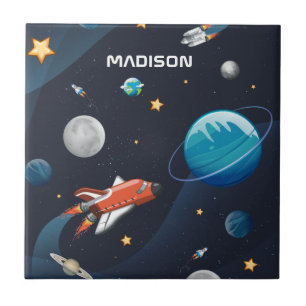 Padrão Personalizado do Espaço Exterior
