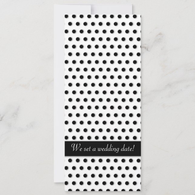 Padrão Polkadot Preto de Tinta (Frente)