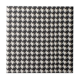 Padrão Preto Branco Pied-de-Poule