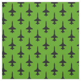 Padrão Preto de Talon T-38 no Tecido Verde