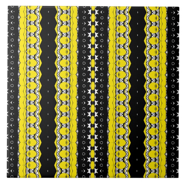 Padrão Preto e Amarelo (Frente)